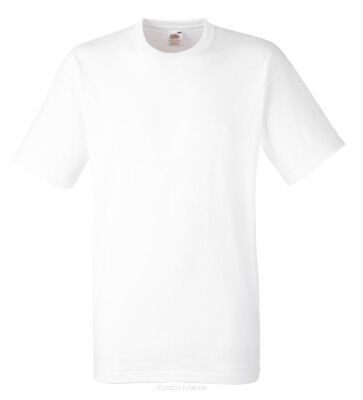 Fruit Of The Loom Heavy Cotton T White 